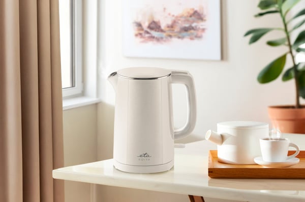 Miniatyrbillede 8 af 8: Eta Edita 8595 90010 elkedel 1,5 L 2200 W Beige