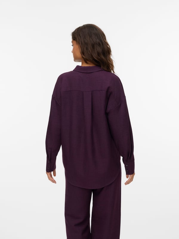 Miniatyrbild 3 av 5: Vero Moda VMMELANEY Shirt Skjorta Smokingkrage Långärmad