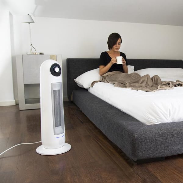 Cecotec Ready Warm 10000 Top Ceramic inomhus Vit 2200 W Elektrisk värmefläkt