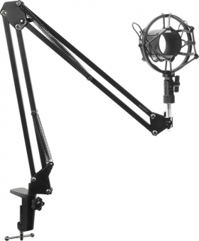 Miniatyrbild 2 av 5: SPEEDLINK SL-800011-BK mikrofonstativ Skrivbordsmikrofonstativ