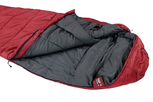 Miniatyrbillede 6 af 7: High Peak Redwood -3 Voksen Mumietaske Polyester Grøn, Rød