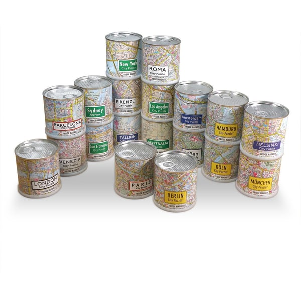 Miniatyrbillede 2 af 4: Extragoods CP.CITYM.069 puslespil Magnetisk puslespil 100 stk By