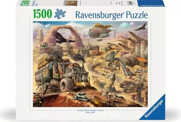 Miniatyrbillede 4 af 5: Ravensburger 12001395 puslespil Fjernsyn/film