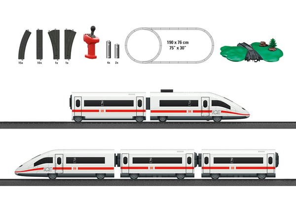 Pikkukuva 3 / 3: Märklin ICE 3 Pienoisrautatie HO (1:87)
