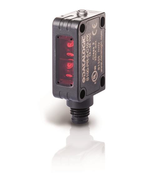 Datalogic S100-PR-5-D00-PK fotoelektrisk sensor Sort Plast