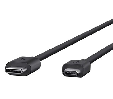 DLH DY-TU2702B USB-kabel USB 2.0 1 m USB C Micro-USB B Sort