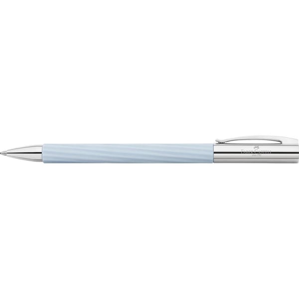 Miniatyrbillede 2 af 4: Faber-Castell Ambition Italic Ice Blue Sort Twist udtrækkelig kuglepen 1 stk