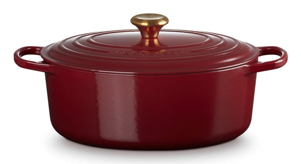 Le Creuset 21178319494441 sovsegryde 6,3 L Oval Rød