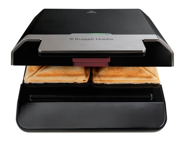 Russell Hobbs Easy Clean sandwichtoaster 750 W Sort, Rustfrit stål Russell Hobbs Easy Clean sandwichtoaster 750 W Sort, Rustfrit stål