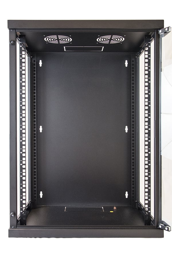Miniatyrbild 2 av 4: LINK LK1915UN rack 15U Väggmonterad rack Svart