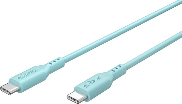 Miniatyrbillede 3 af 7: Goobay 77744 USB-kabel USB 2.0 1,5 m USB C 0,48 Gbit/sek. 60 W Turkis