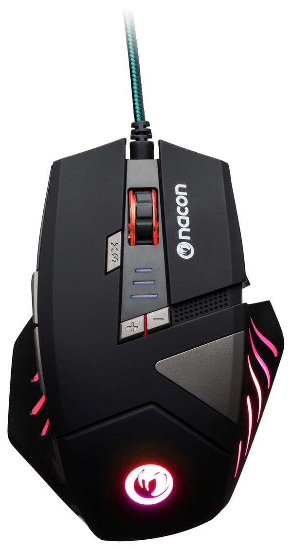 NACON PCGM-300 mus Spil Højre hånd USB Type-A Optisk 2500 dpi