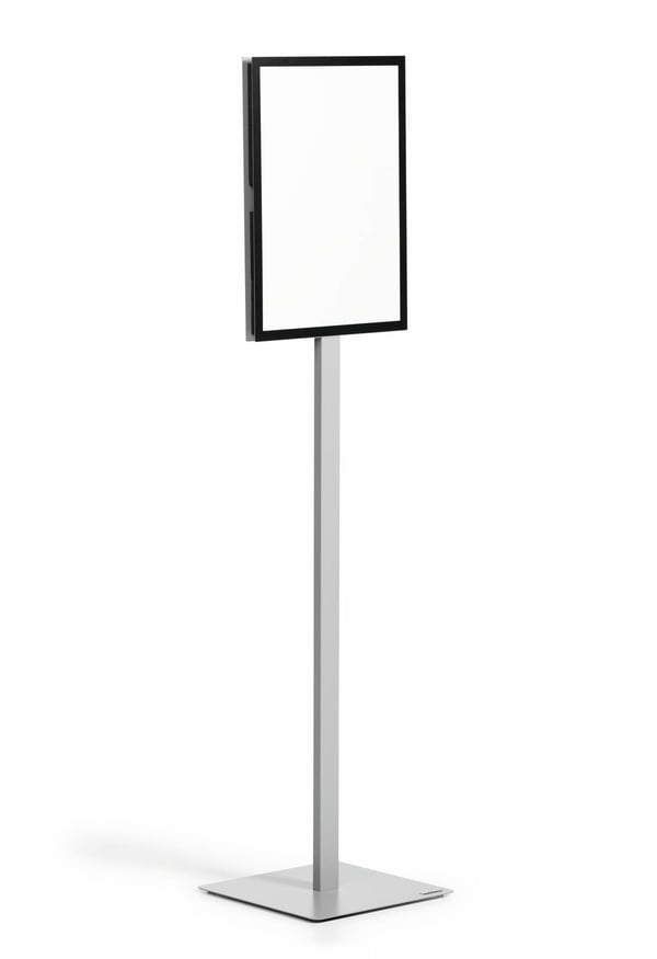 Durable 501357 informationsskilt Brev Grå Metal, Plast 1 stk