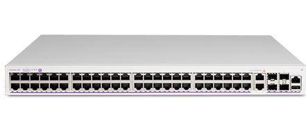 Alcatel-Lucent Enterprise OmniSwitch 6360 hanterad L2/L3 Gigabit Ethernet (10/100/1000) 1U Rostfritt stål
