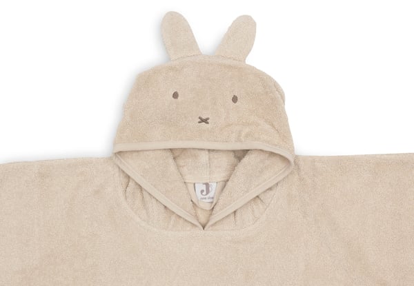 Jollein Poncho babyhåndklæde Grå 1 stk