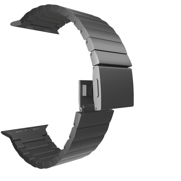 Miniatyrbillede 10 af 11: Mobile Origin AWTB-TITAN-BLK Smart bærbart (wearable) tilbehør Band Sort Titanium