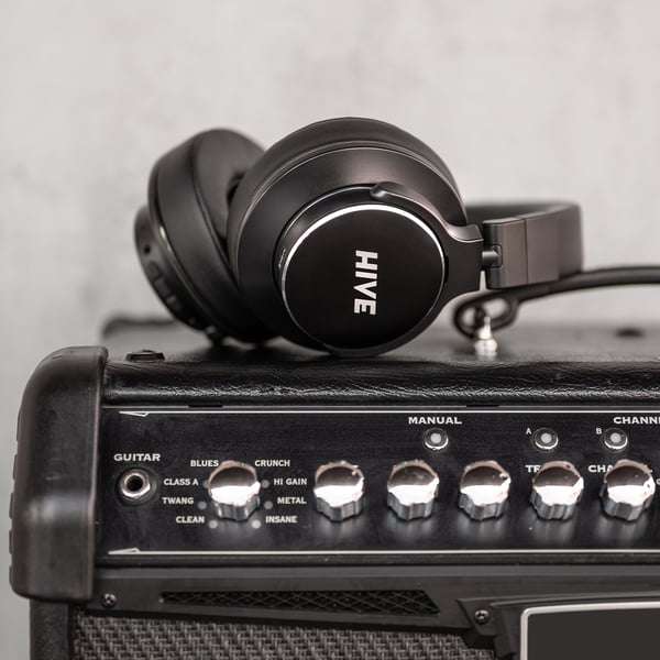 Niceboy HIVE 3 Aura ANC Headset Kabel & trådløs Opkald/musik Bluetooth Sort
