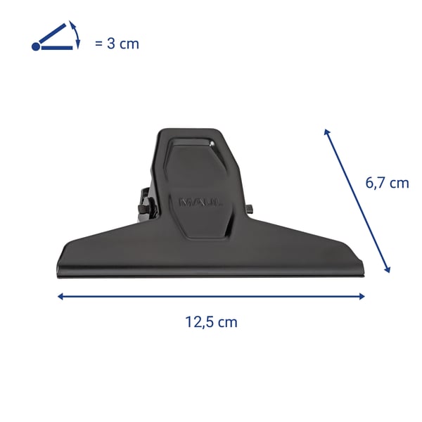 MAUL 2101290 papirclip Metal 10 stk