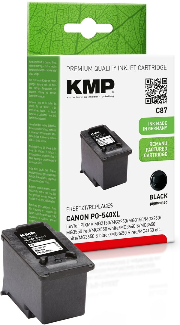 KMP C87 mustekasetti 1 kpl Musta