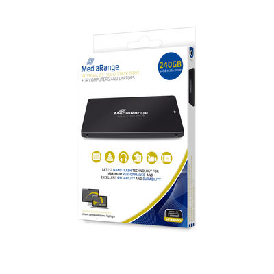 MediaRange MR1002 SSD-massamuisti 240 GB 2.5" Serial ATA III TLC