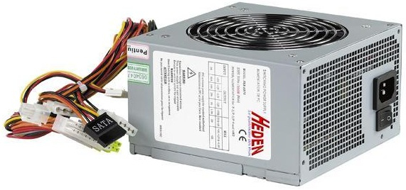 Heden PSXA870P22 strömförsörjningsenheter 500 W 20+4 pin ATX ATX Silver