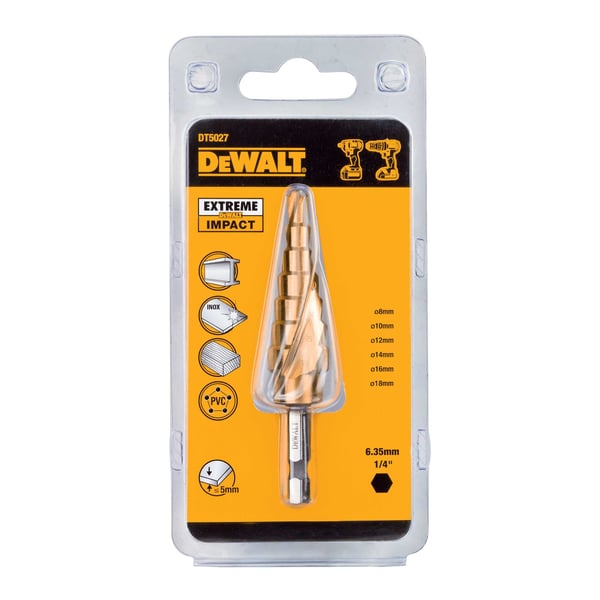 Miniatyrbild 2 av 3: DeWALT DT5027-QZ borr Stegborr