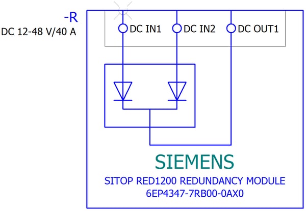 Miniatyrbillede 5 af 5: Siemens 6EP43477RB000AX0 Redundanzmodul