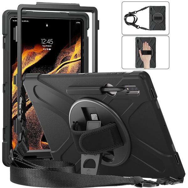 Miniatyrbillede 1 af 7: DLH DY-RC4587 tablet etui 37,1 cm (14.6") Cover Sort
