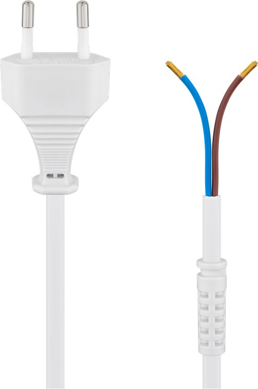 Goobay 50503 strömkablar Vit 1,5 m Strömkontakt typ C CEE7/16