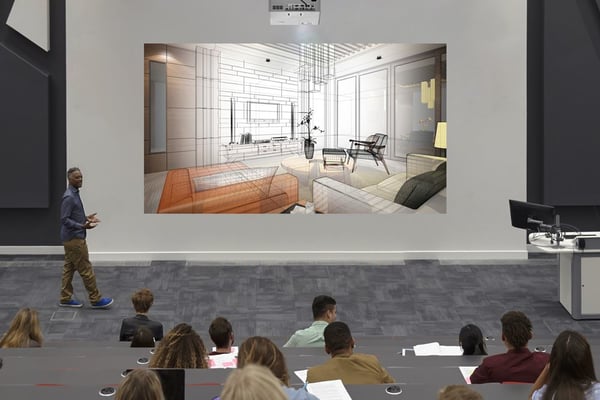Optoma ZH507+ Standard throw-projektor 5500 ANSI-lumen DLP 1080p (1920x1080) 3D kompatibilitet Vit