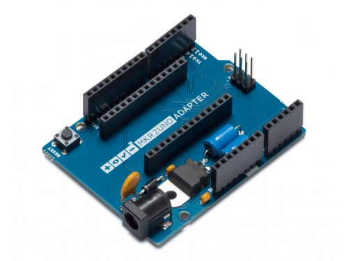 Miniatyrbillede 1 af 5: Arduino TSX00005 udviklingsboard - tilbehør Grænseflade adapterplade Blå