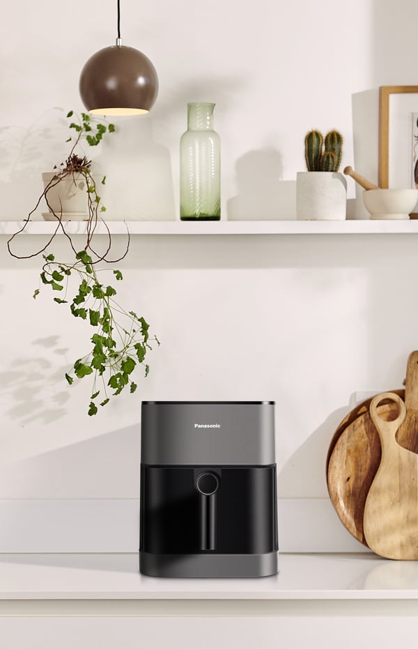 Panasonic NF-CC500SXE rasvakeitin Yksi 5 L Erillinen 1450 W Kuumakiertoilmakypsennin Harmaa