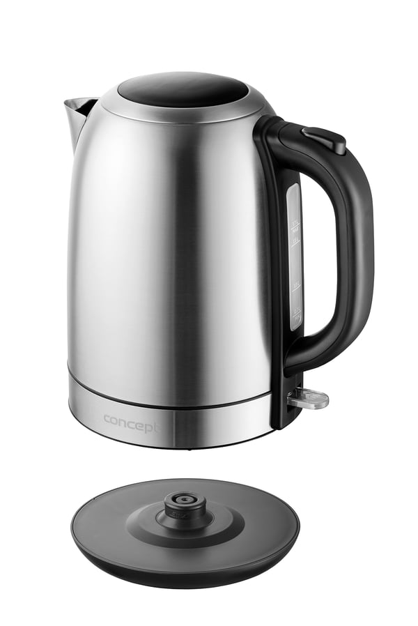 Miniatyrbild 8 av 9: Concept RK3240 vattenkokare 1,7 l 2200 W Rostfritt stål