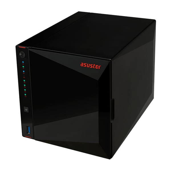 Asustor Nimbustor 4 AS5304T NAS Skrivbord Intel® Celeron® J4105 4 GB DDR4 0 TB ADM Svart