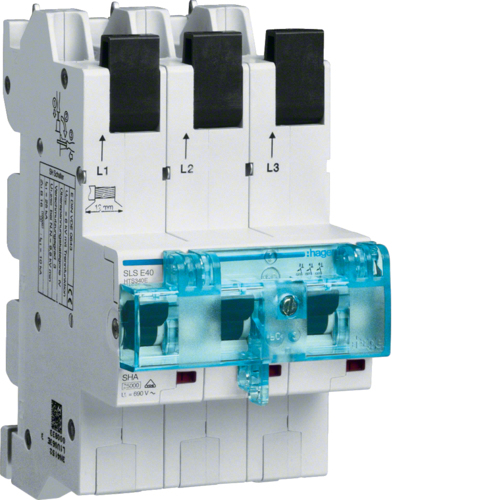 Hager HTS340E kredsløbsafbryder 3P