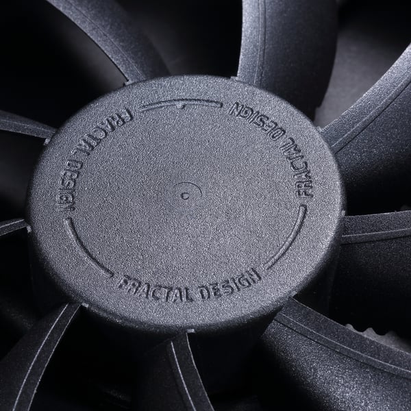 Fractal Design Venturi HP-12 PWM Datorväska Fan 12 cm Svart, Grå