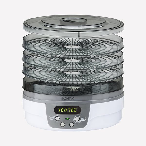 H.Koenig DSY700 mattork Svart, Grå, Vit 250 W