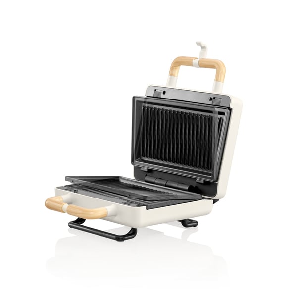 Miniatyrbillede 6 af 7: Flama 4961FL sandwichtoaster 800 W Perle, Hvid