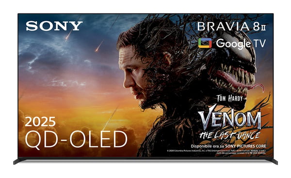 Miniatyrbillede 1 af 3: Sony K-65XR8M2 165,1 cm (65") 4K Ultra HD Smart TV Wi-Fi Sort