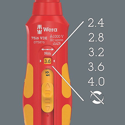 Wera 05075876001 momentnøgle Nm