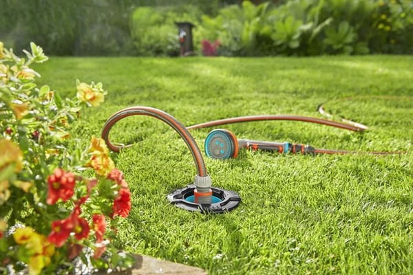 Miniatyrbillede 2 af 2: Gardena 8270-20 vandsprinkler Cirkulær vandsprinkler Plast Sort