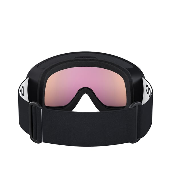 POC Fovea Mid vinter sportsbrille Sort Unisex Orange Sfærisk linse