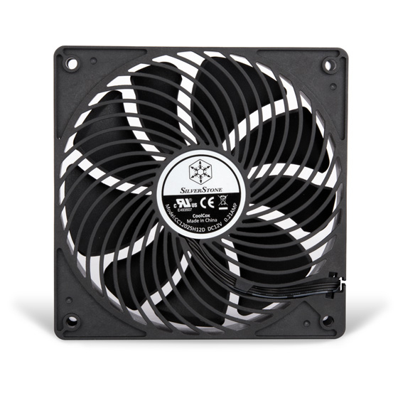 Silverstone Air Penetrator 120i PRO Tietokonekotelo Ilmanjäähdytin 12 cm Musta 1 kpl