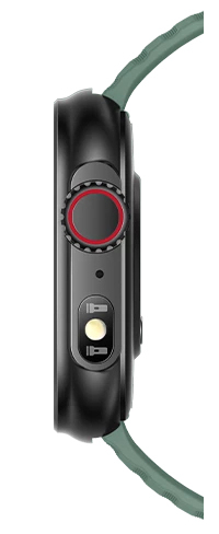 myPhone Watch Tool 5,08 cm (2") IPS 24 mm Digital 240 x 296 pixel Berøringsskærm Sort