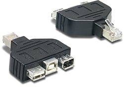 Trendnet USB & FireWire adapter for TC-NT2 Svart