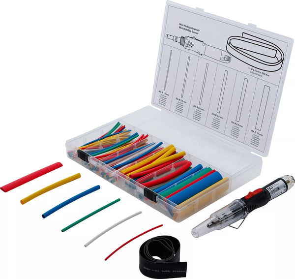 BGS technic Mini Hot Gas Burner with Shrink Tube Assortment