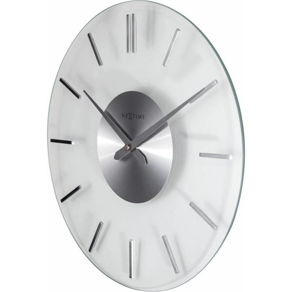 Miniatyrbillede 3 af 5: NeXtime 2632 Væg- og bordur Kvartsur Cirkel Transparent