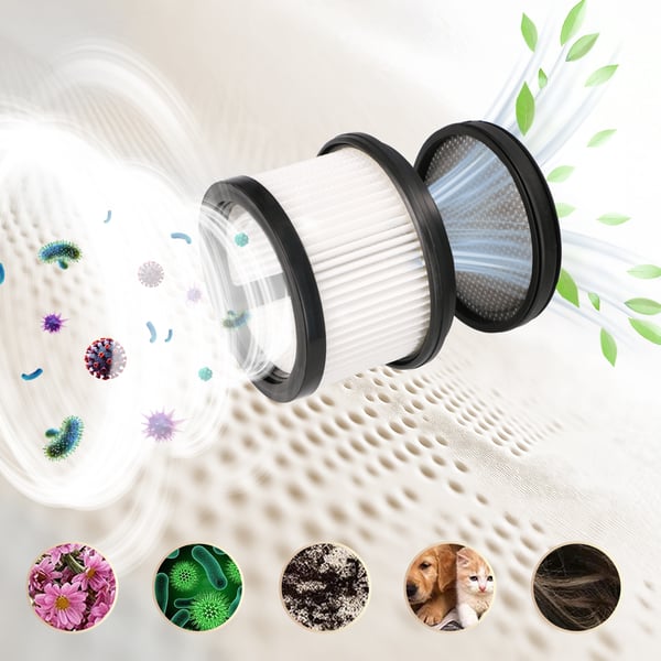 Miniatyrbild 12 av 27: Extralink DREAME T10 T20 T30 PRE FILTER*1 POST FILTER*1 Handhållen dammsugare