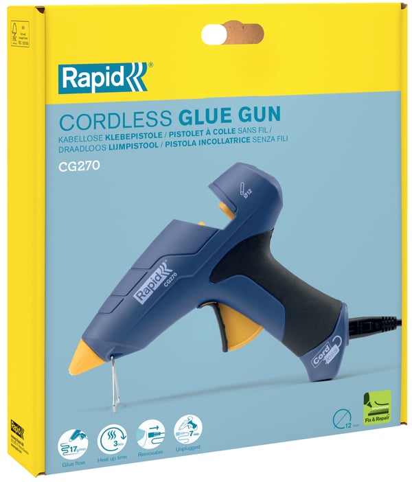 Rapid CG270 trådløs limpistol