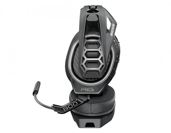 Miniatyrbillede 5 af 6: NACON RIG 800 PRO HS Headset Trådløs Spil Opladningsstativ Sort